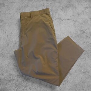 Baggy Khaki Chino Casual Pants | 36x27 | 8” leg opening